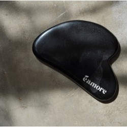 黑曜岩石按摩玉石板 黑曜岩石按摩玉石板