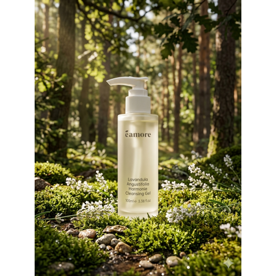 白色真薰衣草修復潔面啫喱 100ml